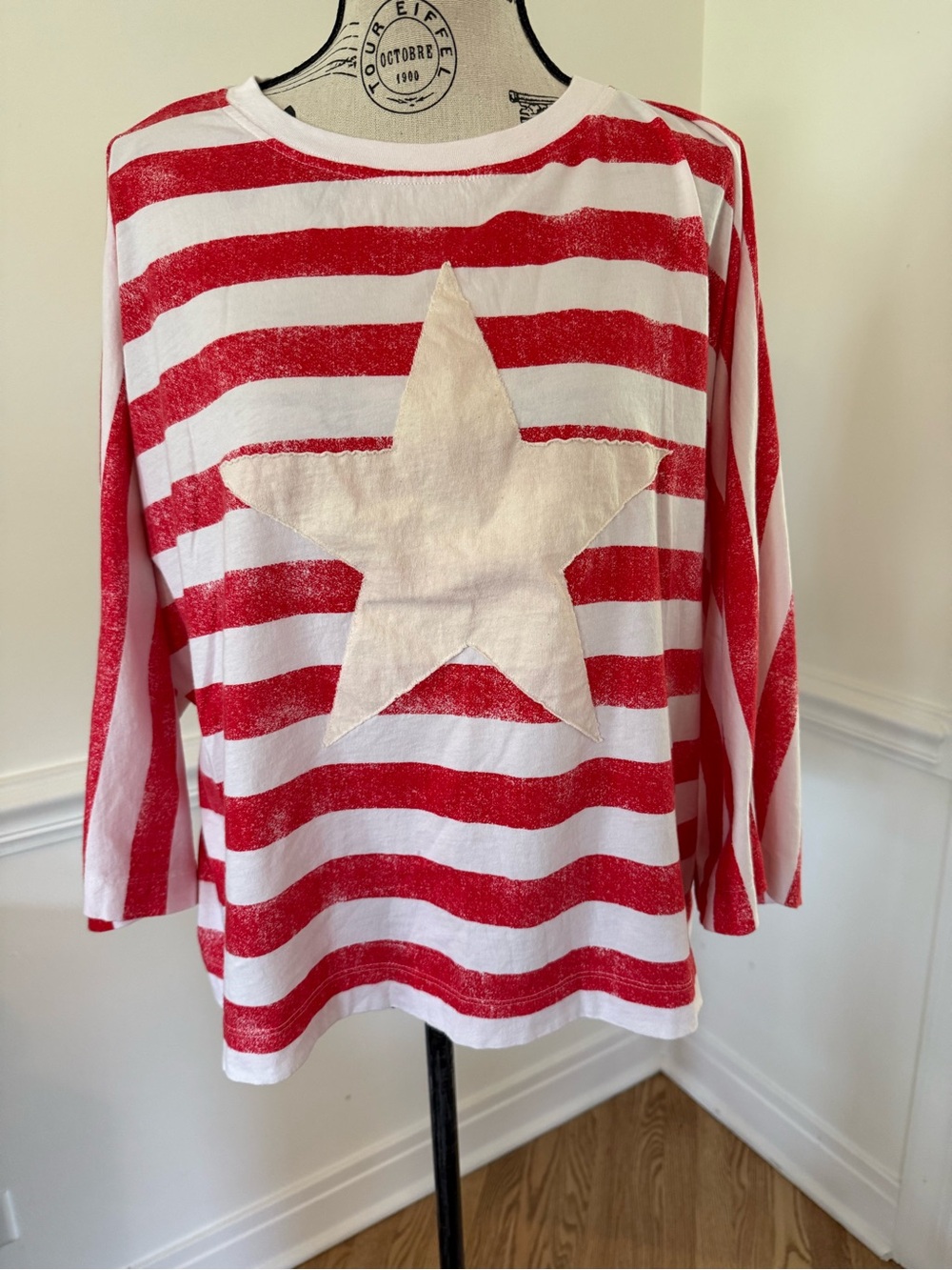 Free People/Ragabond sz medium star tee